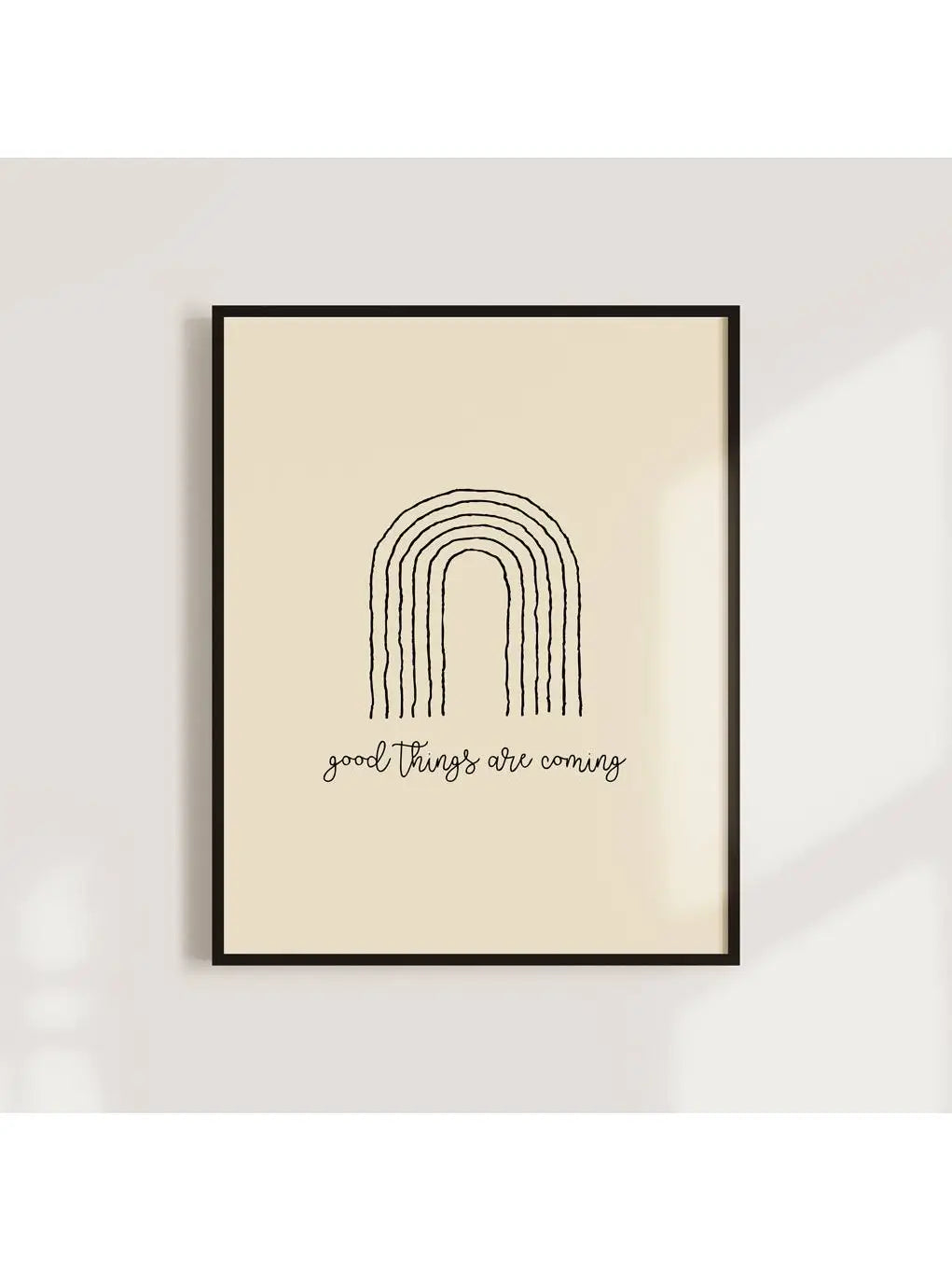 Good Things Are Coming Print - 11" x 14"
