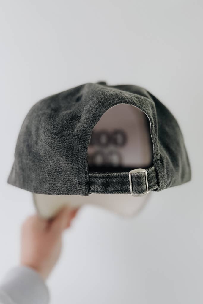 God is Good Distressed Trucker Hat | White & Brown