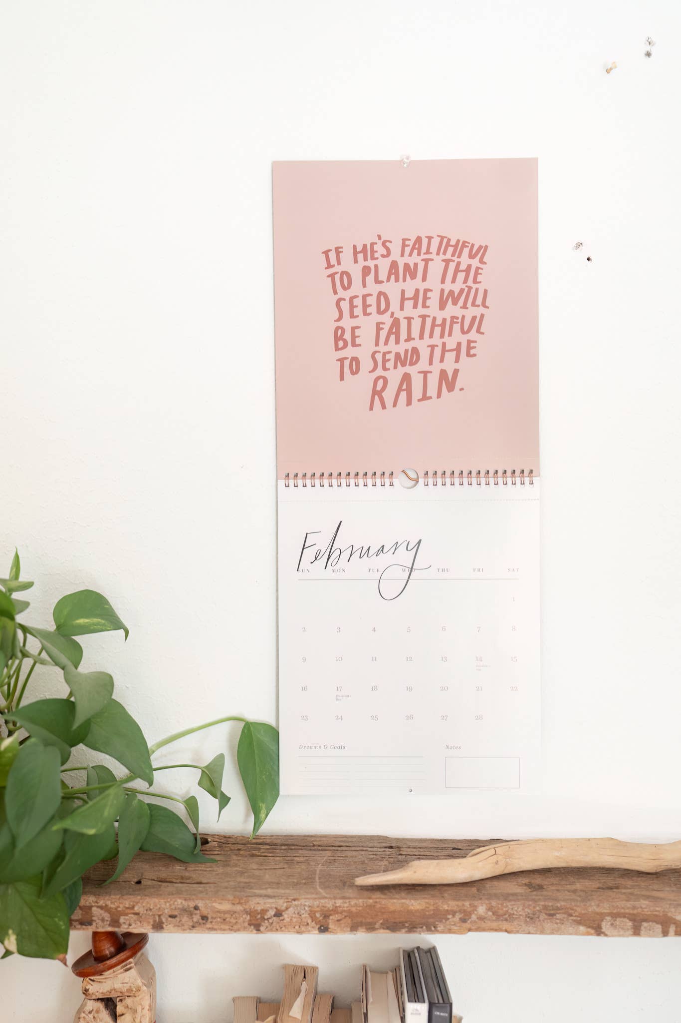 50% OFF - 2025 Calendar "All His Promises are Yes and Amen"