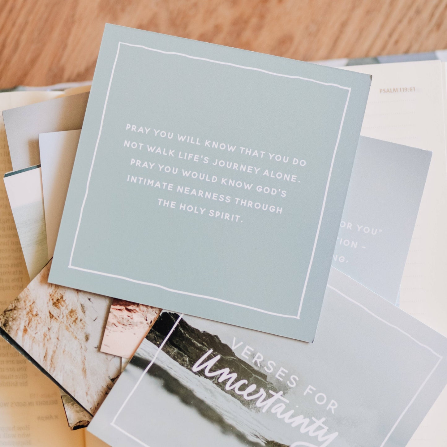 Verses for Uncertainty Verse Card Set