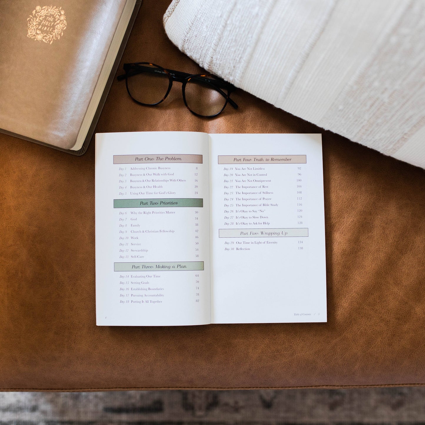 Breaking Free From Busyness Booklet