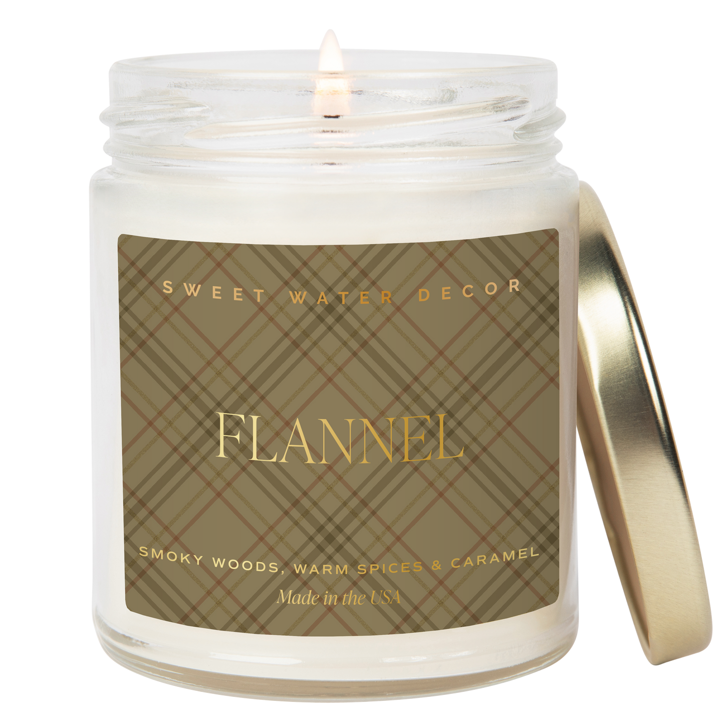 Winter Soy Candle | Flannel - 9 oz