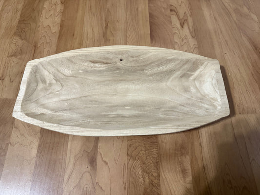Wooden Boat Tray