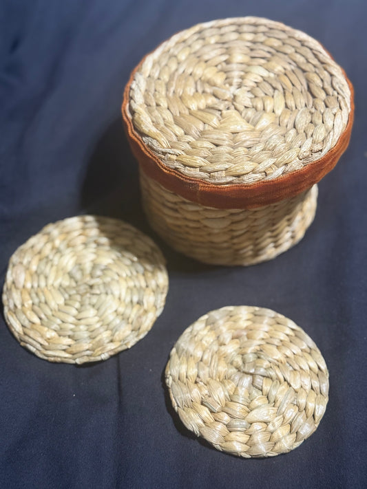 Woven Coaster Set