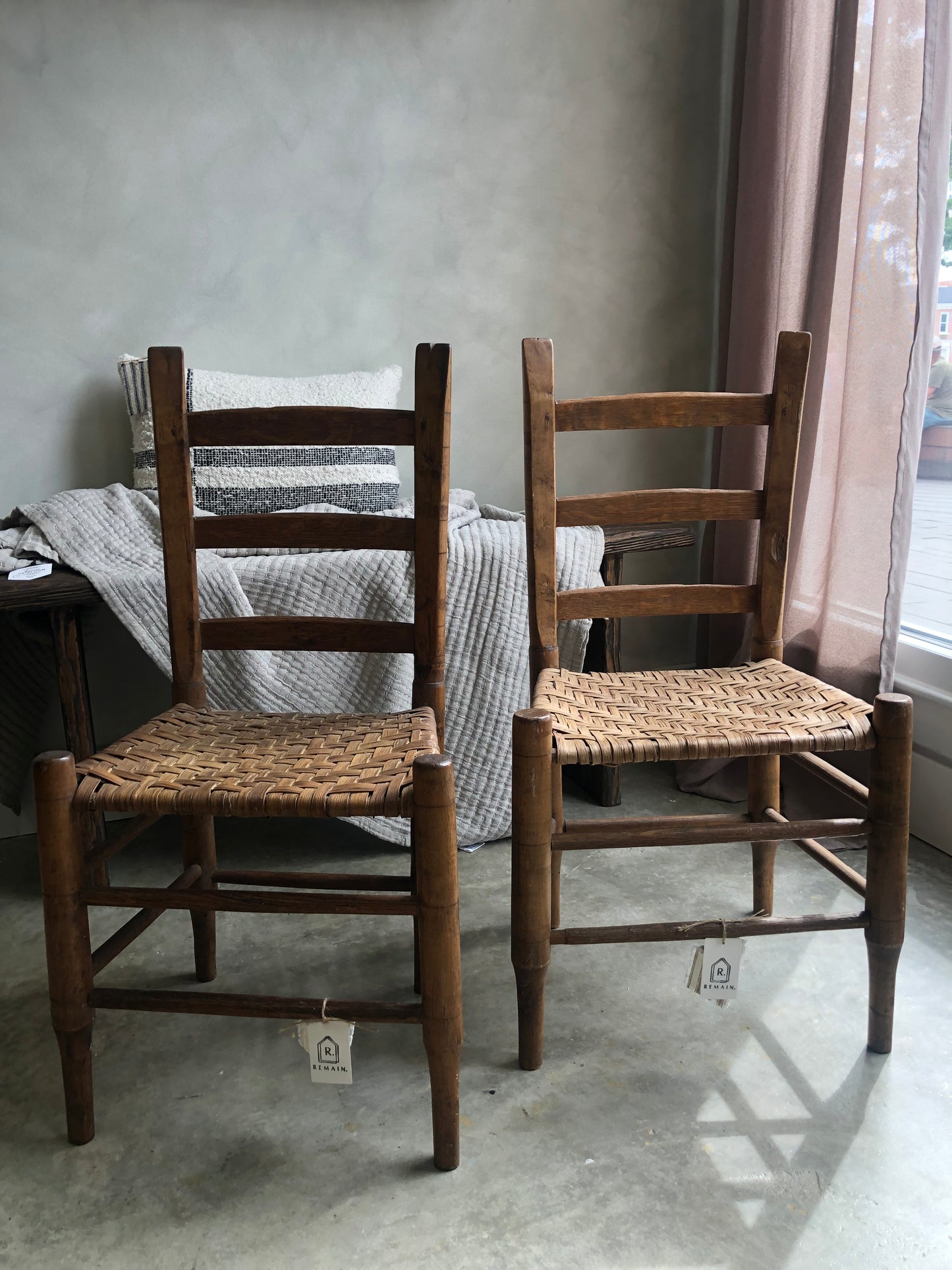 1890's Primitive Chair | Pair of 2 (Local Pick up Only)