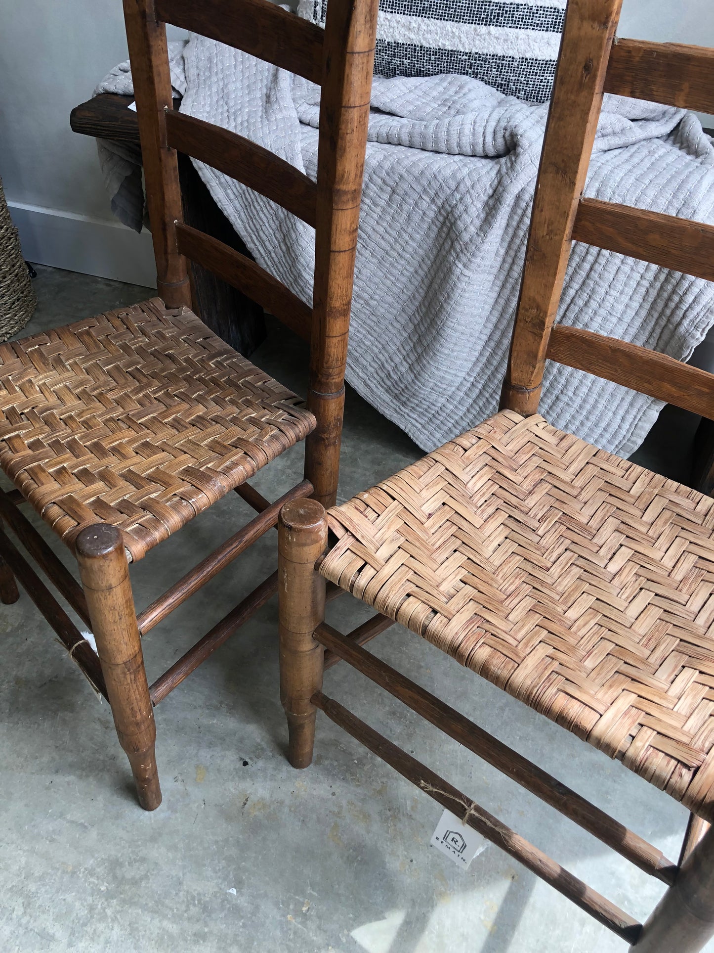 1890's Primitive Chair | Pair of 2 (Local Pick up Only)