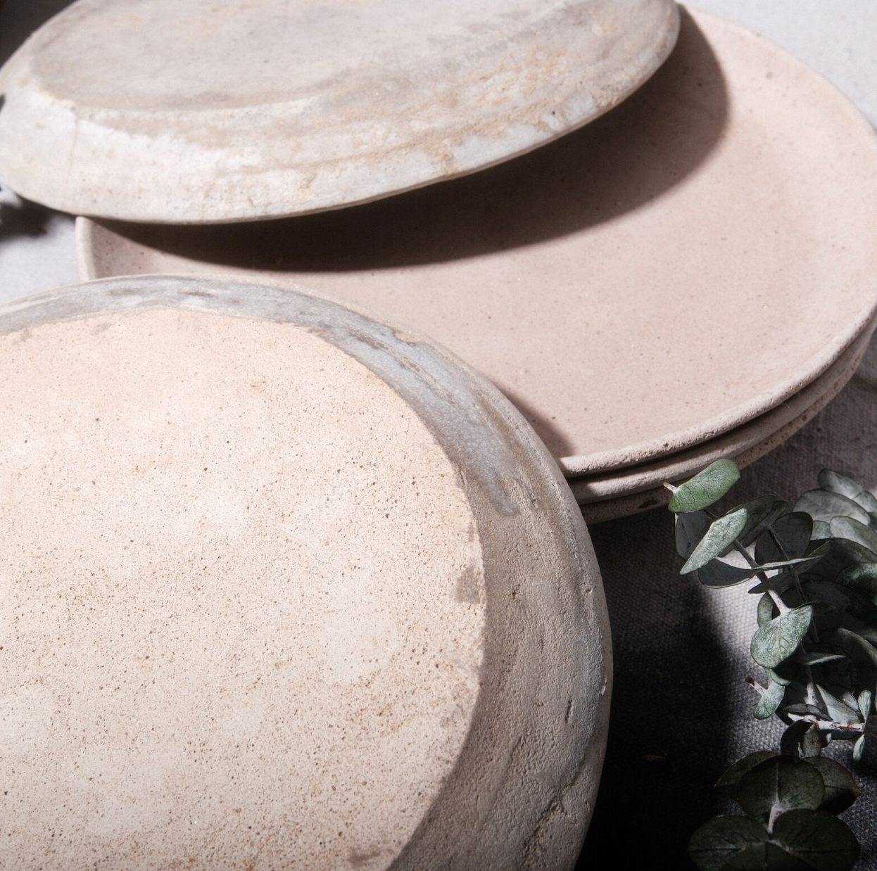 Handmade Ceramic Plates | Rustic Dinnerware