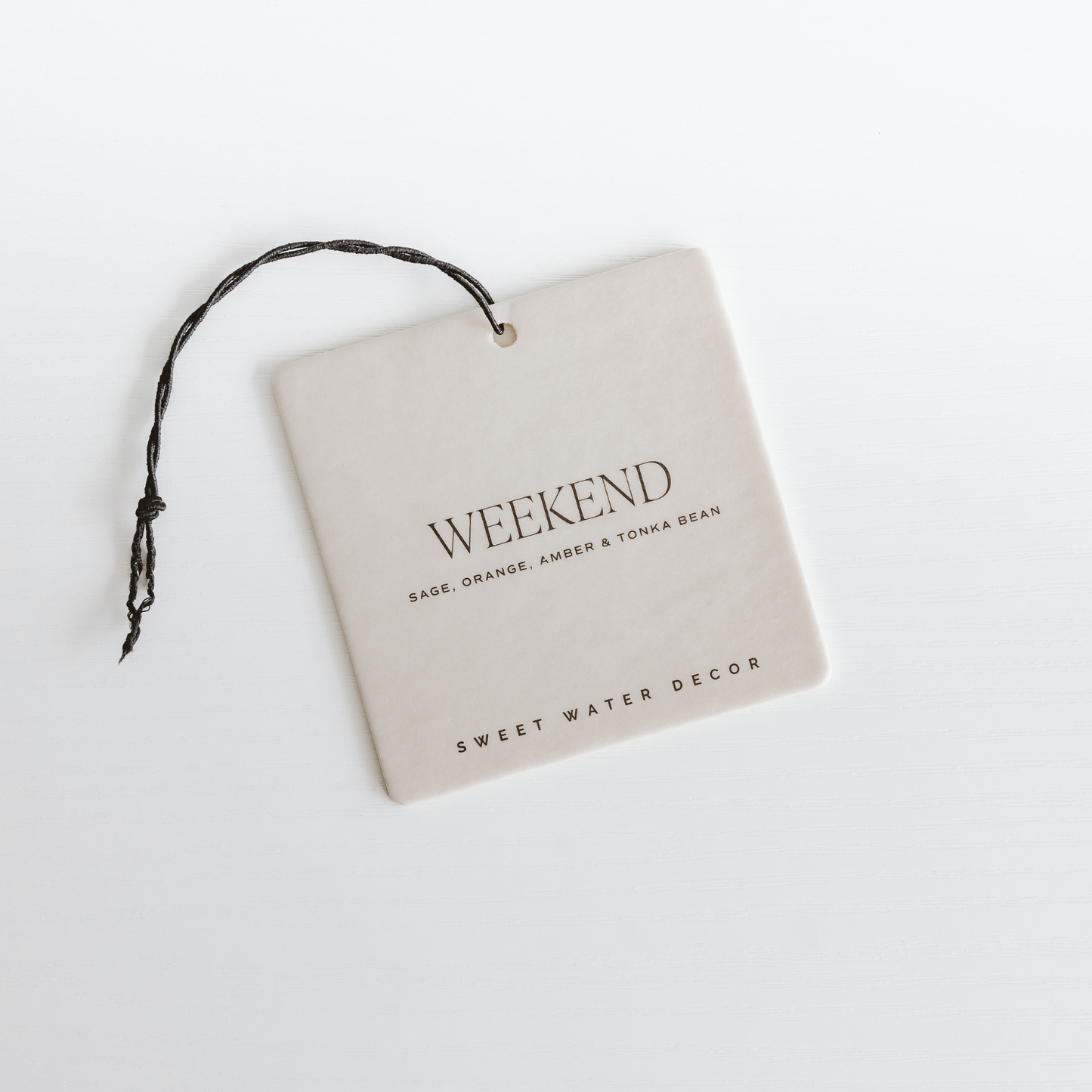 Weekend Car Hanging Air Freshener | Non- Toxic