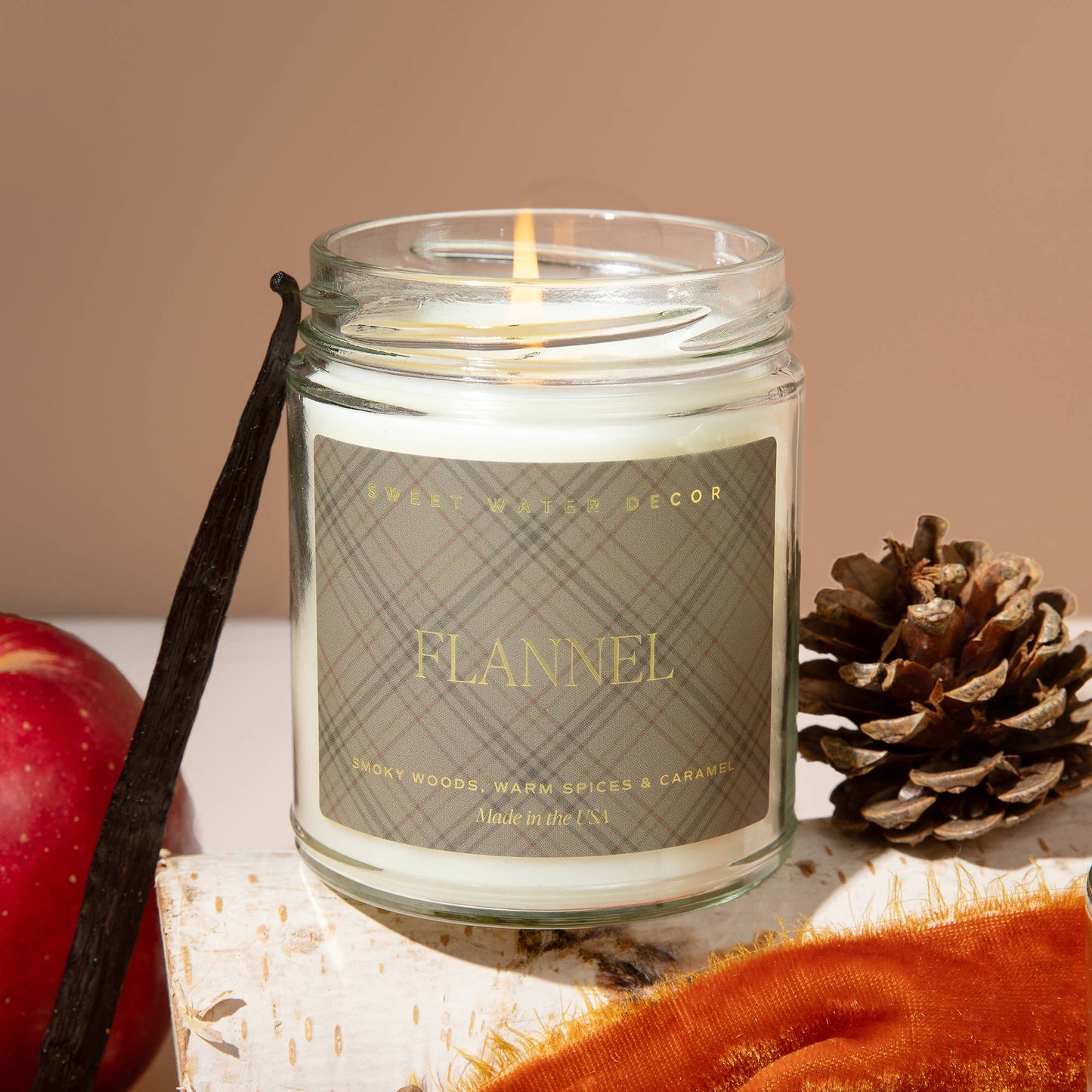 Winter Soy Candle | Flannel - 9 oz