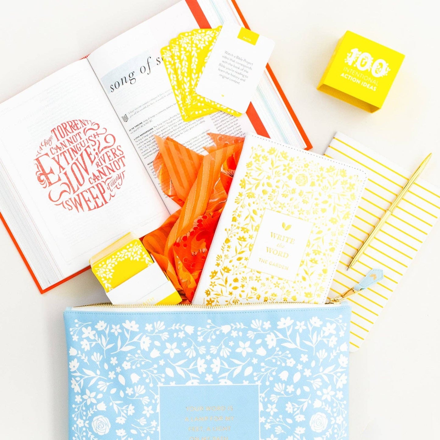 Faith Carry All Pouch - Large