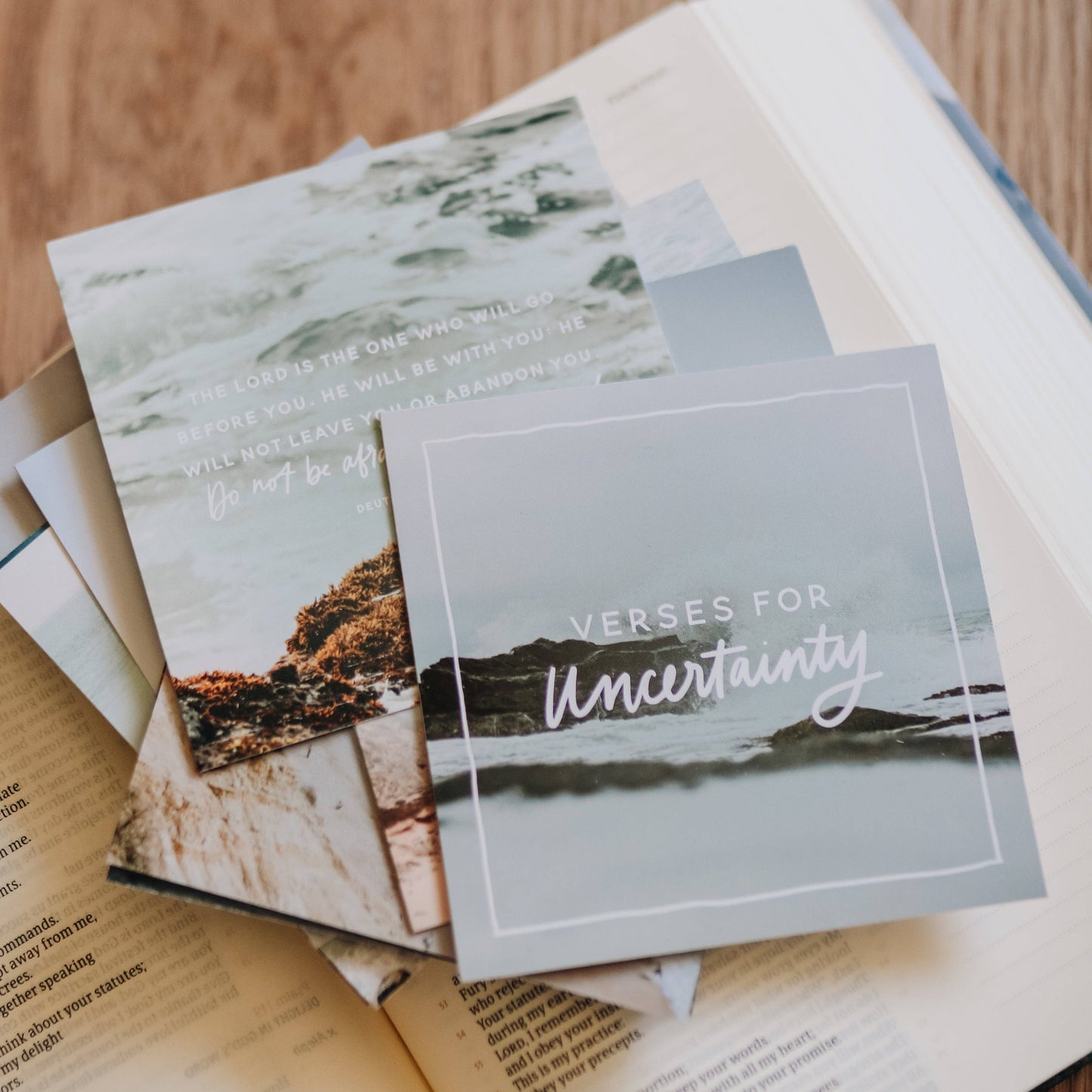 Verses for Uncertainty Verse Card Set