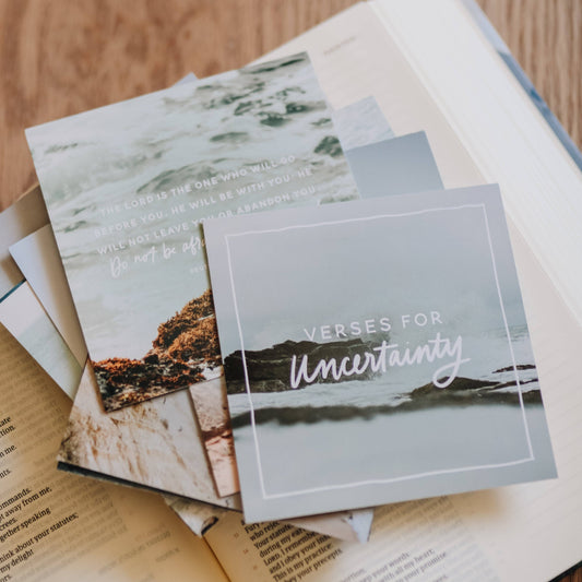 Verses for Uncertainty Verse Card Set