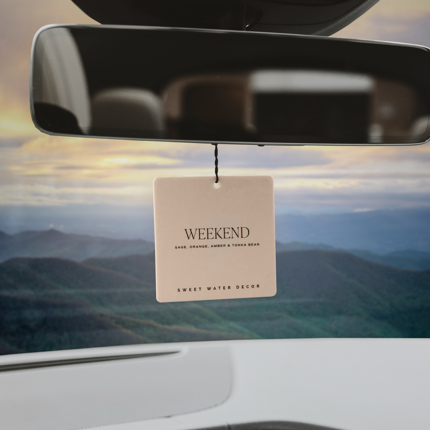 Weekend Car Hanging Air Freshener | Non- Toxic