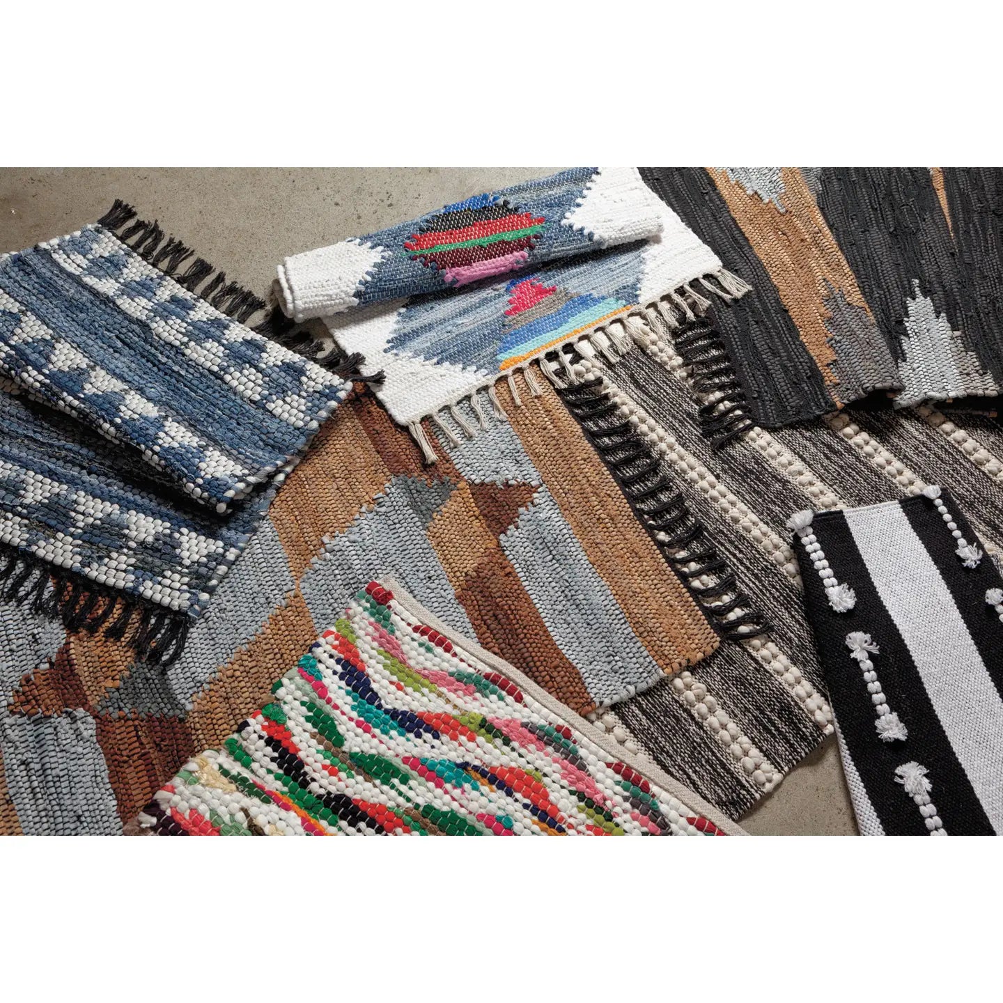 Mercer Leather Chind Rug | 2 X 3 ft