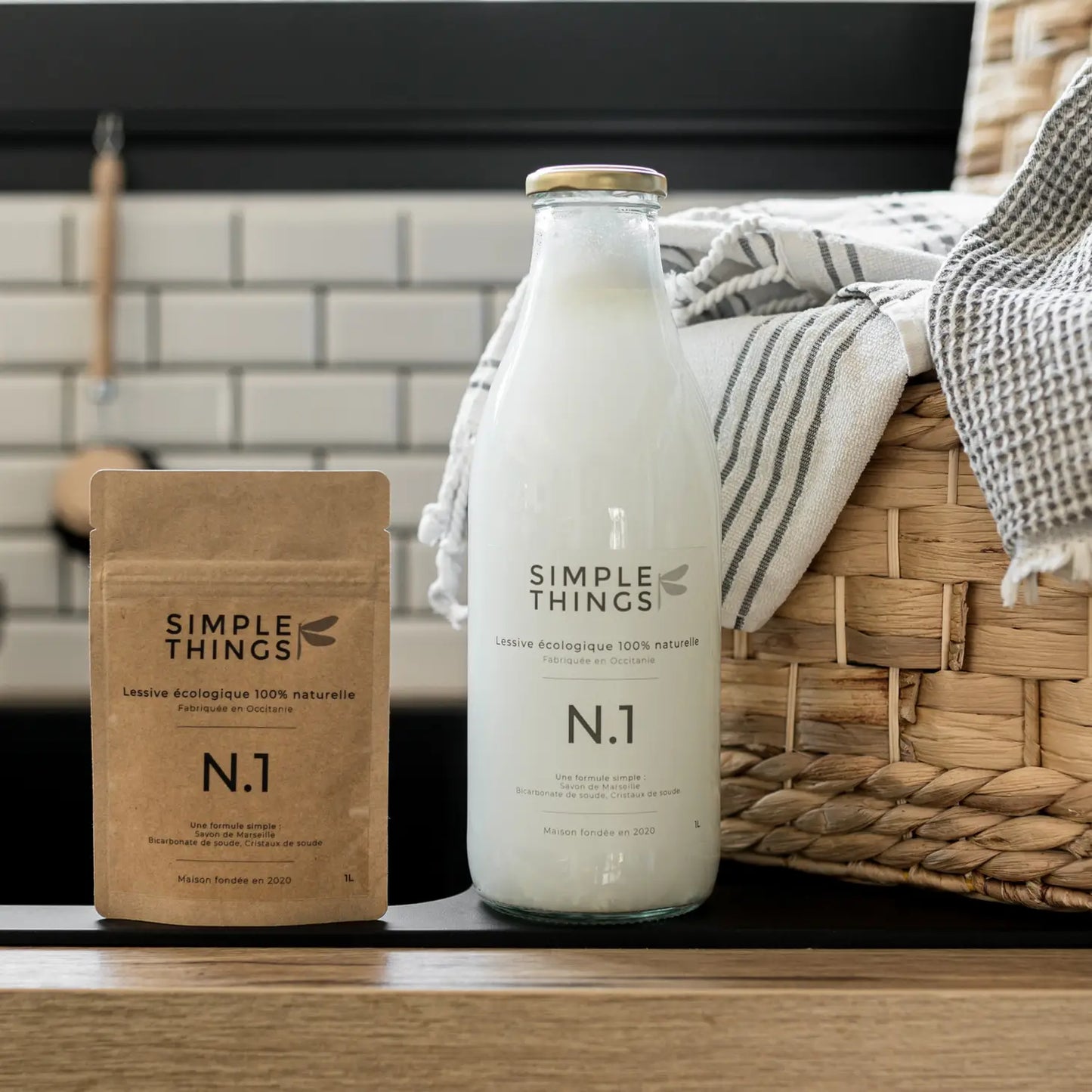 Natural Laundry Detergent with Marseille Soap | Plus Refill