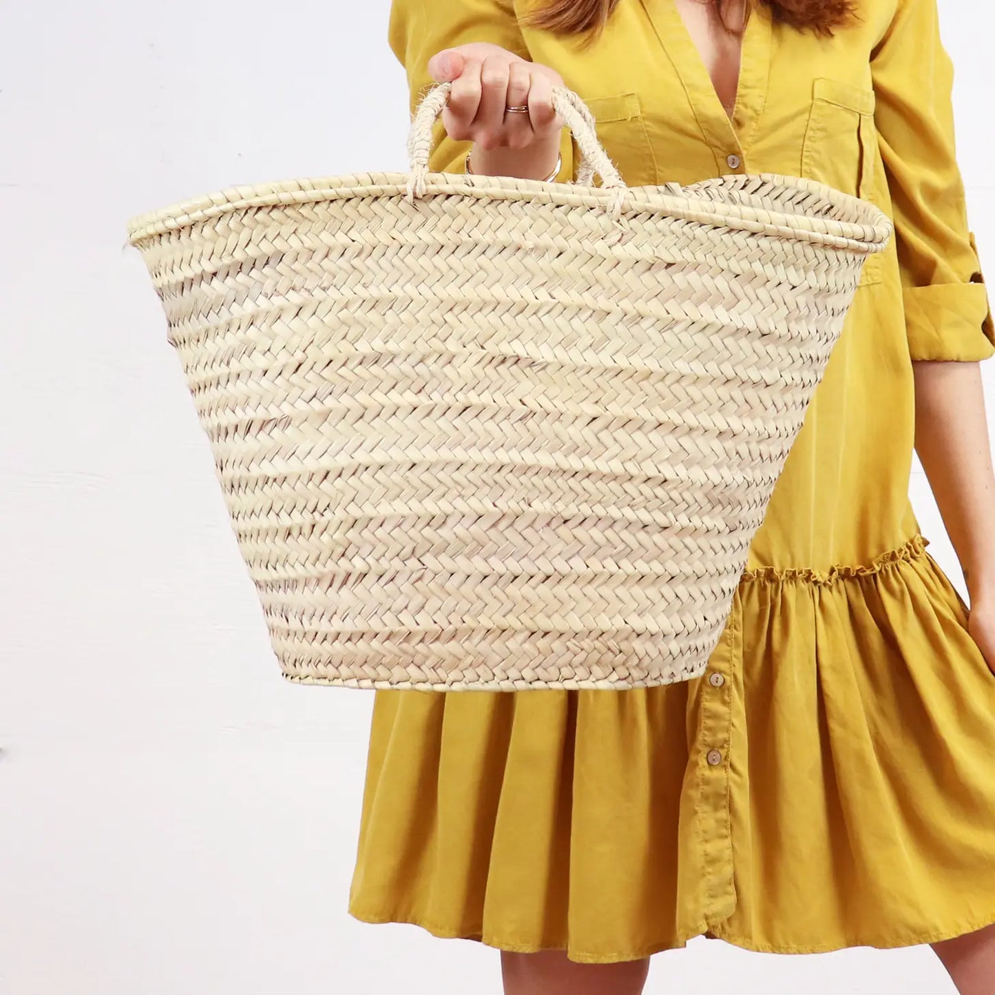 French Market Basket | Straw Bag