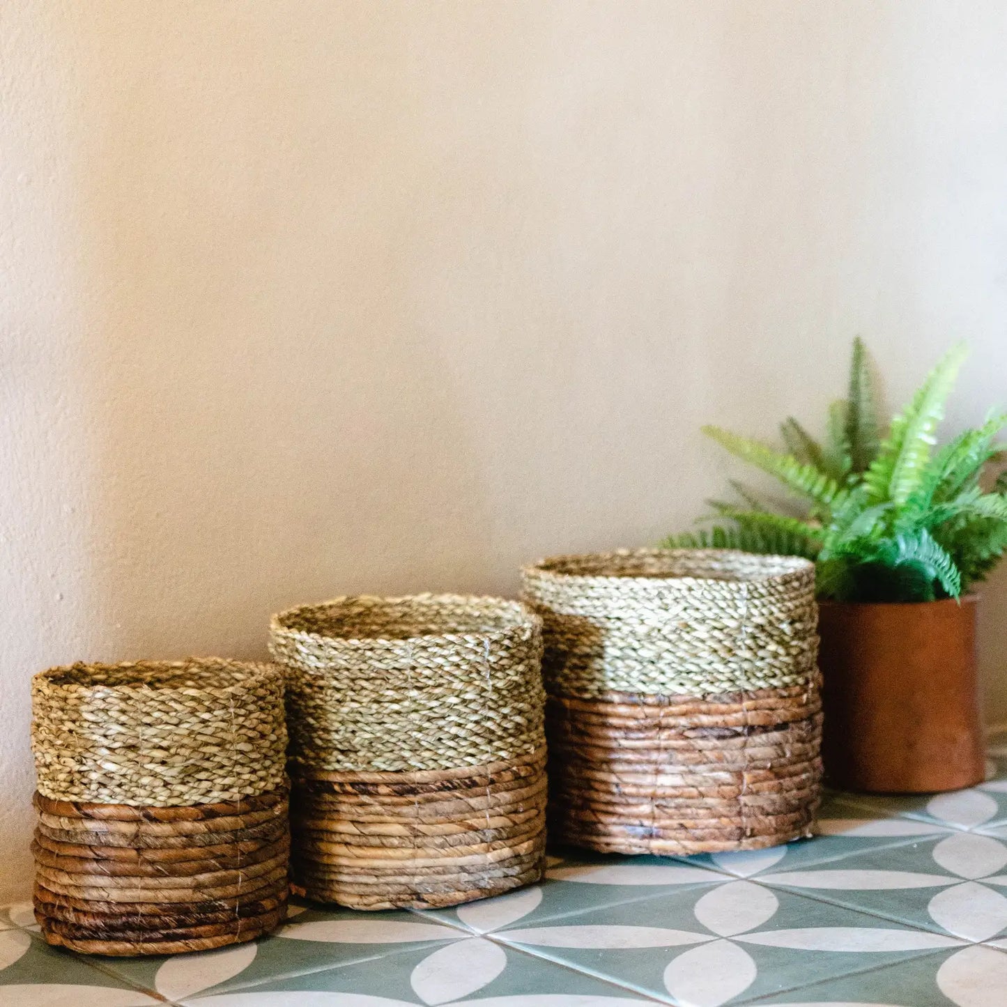 Storage Basket | Small Plant Basket | Boho Storage