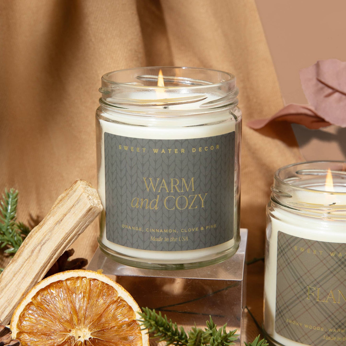 Winter Soy Candle | Warm and Cozy - 9 oz