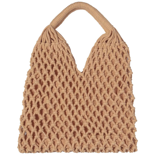 Nectar Macrame Tote Bag