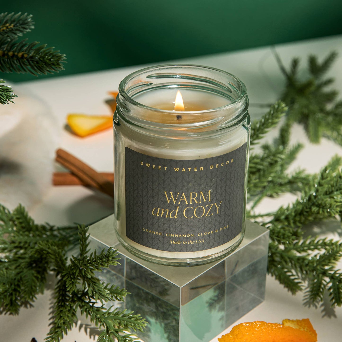 Winter Soy Candle | Warm and Cozy - 9 oz