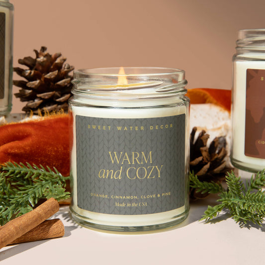 Winter Soy Candle | Warm and Cozy - 9 oz