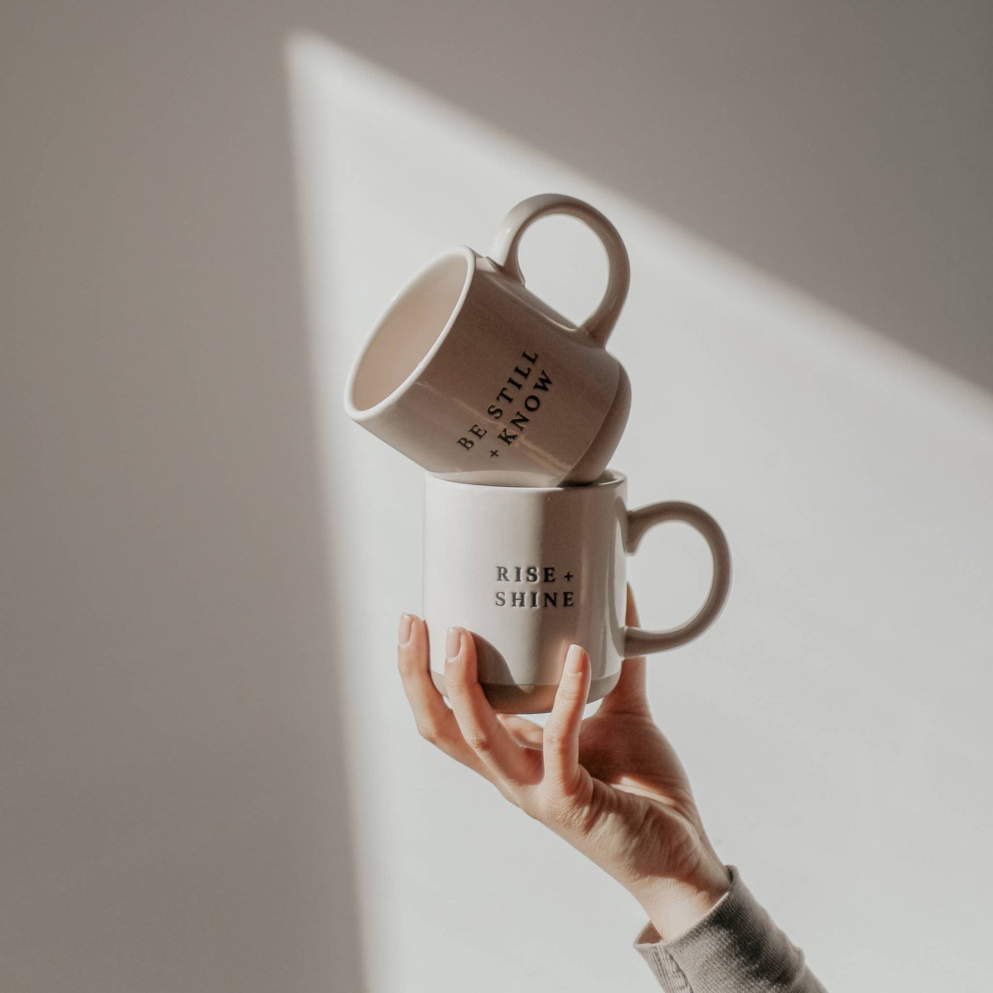 14 oz. Be Still and Know Stoneware Coffee Mug