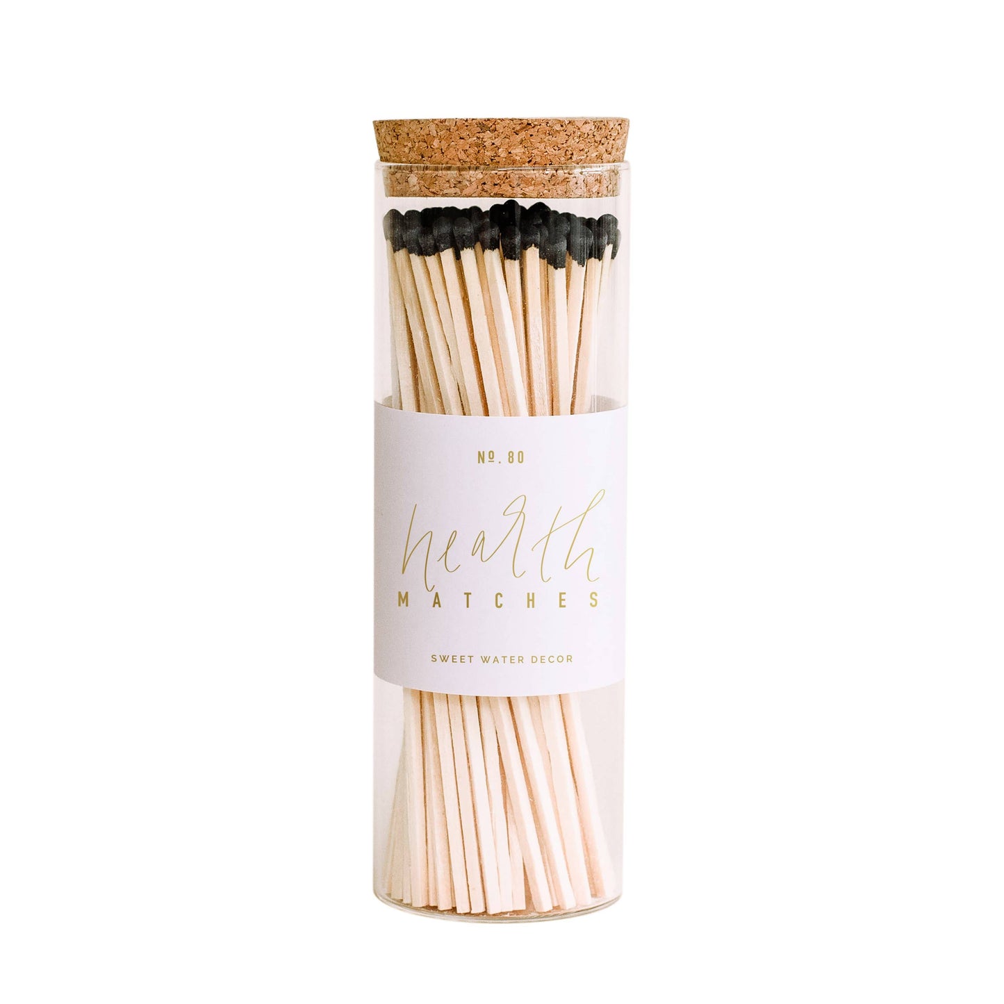 7" Hearth Matches | Black Tip