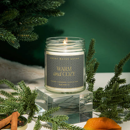 Winter Soy Candle | Warm and Cozy - 9 oz