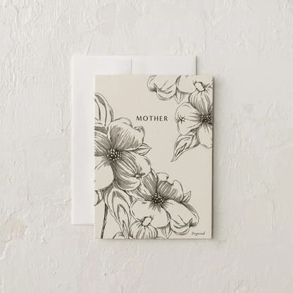 Letter Press Botanical Folded Cards - Multiple Designs