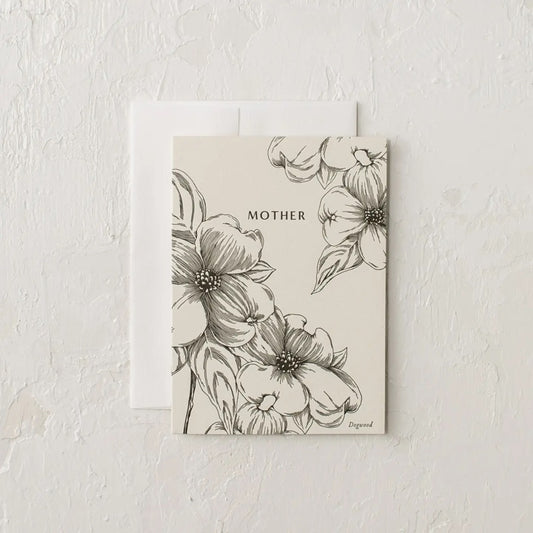 Letter Press Botanical Folded Cards - Mother's Day | Birthday