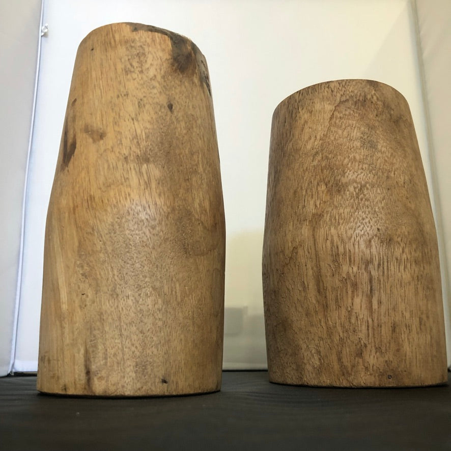 Vintage Wood Vase | Each one Unique