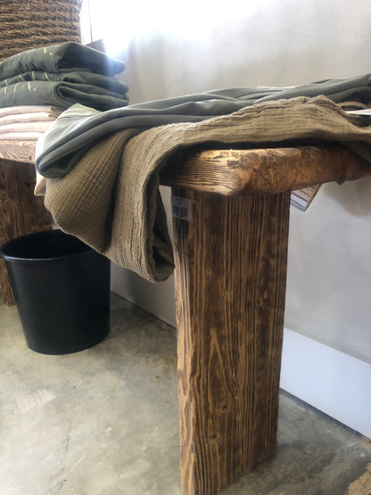 Locally Made Wooden Bench