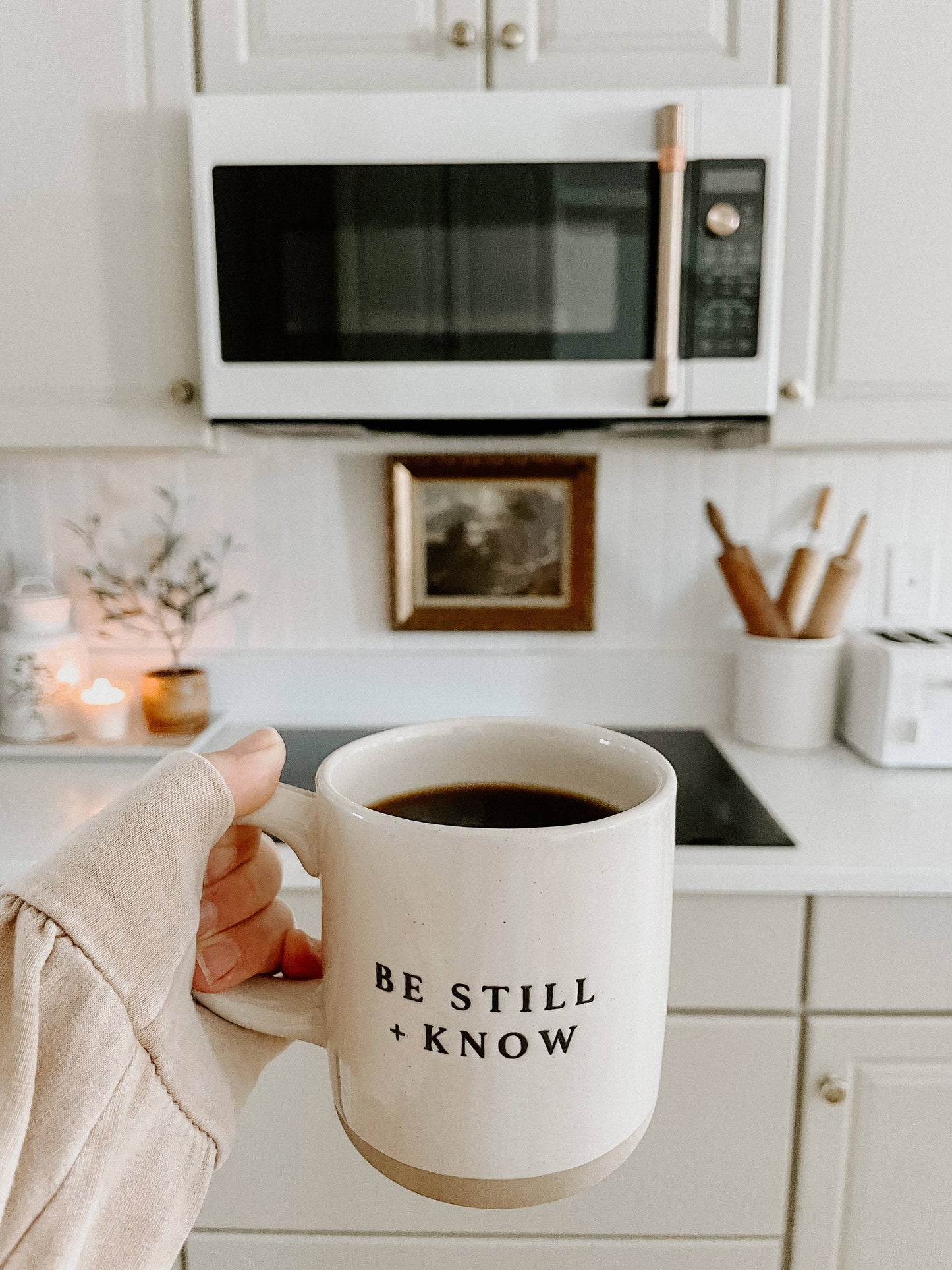 14 oz. Be Still and Know Stoneware Coffee Mug