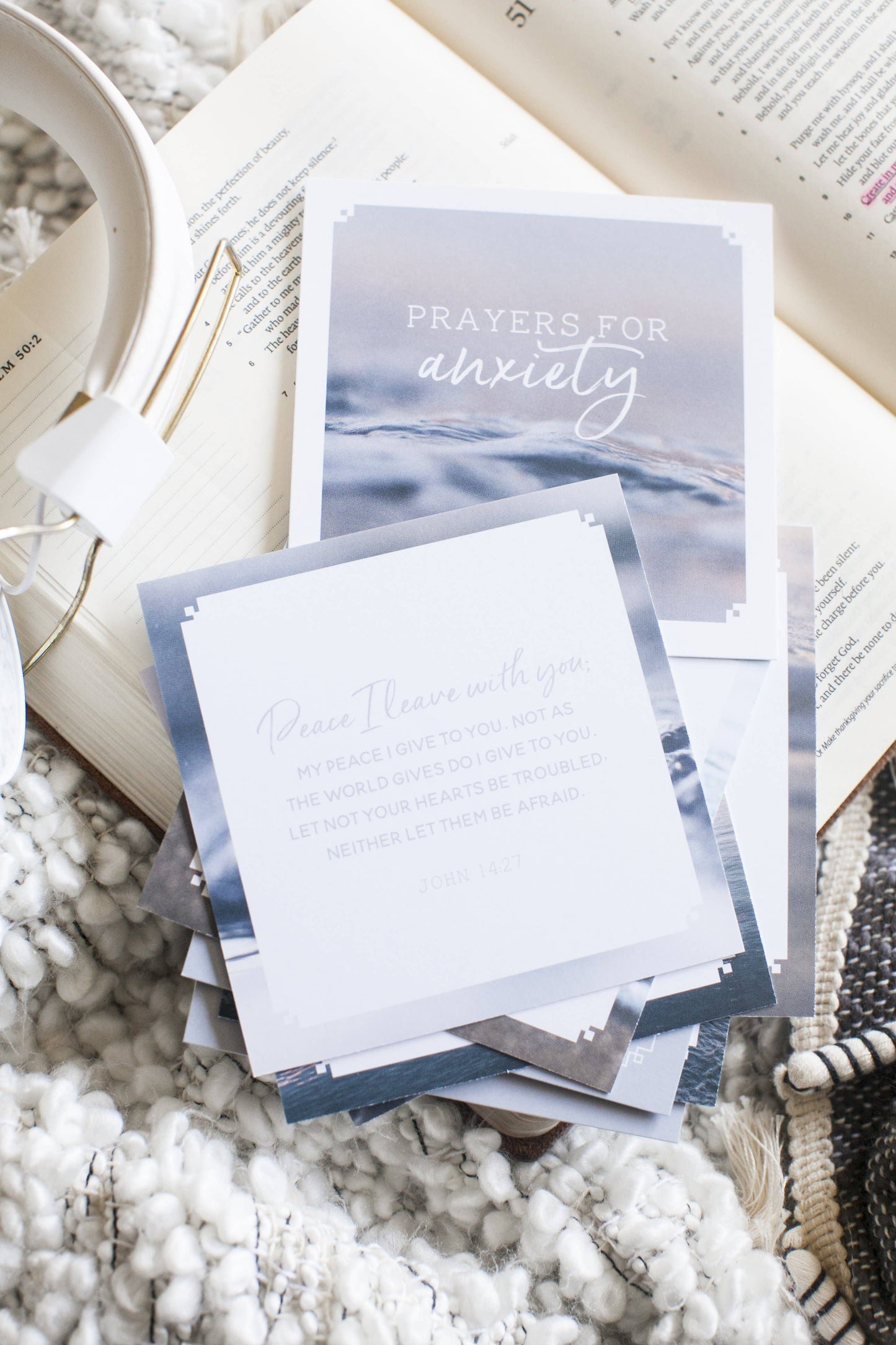 Prayers For Anxiety Verse Card Set