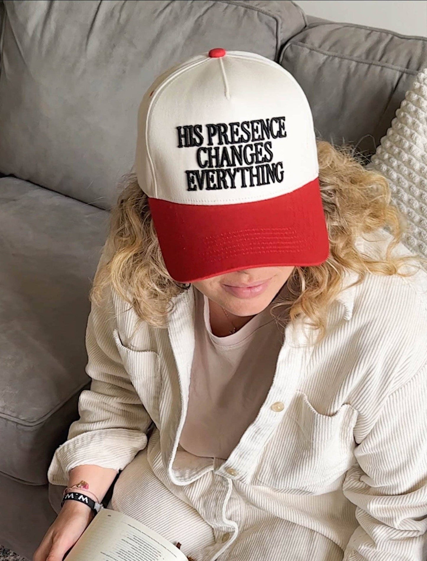 "His Presence Changes Everything" Trucker Hat