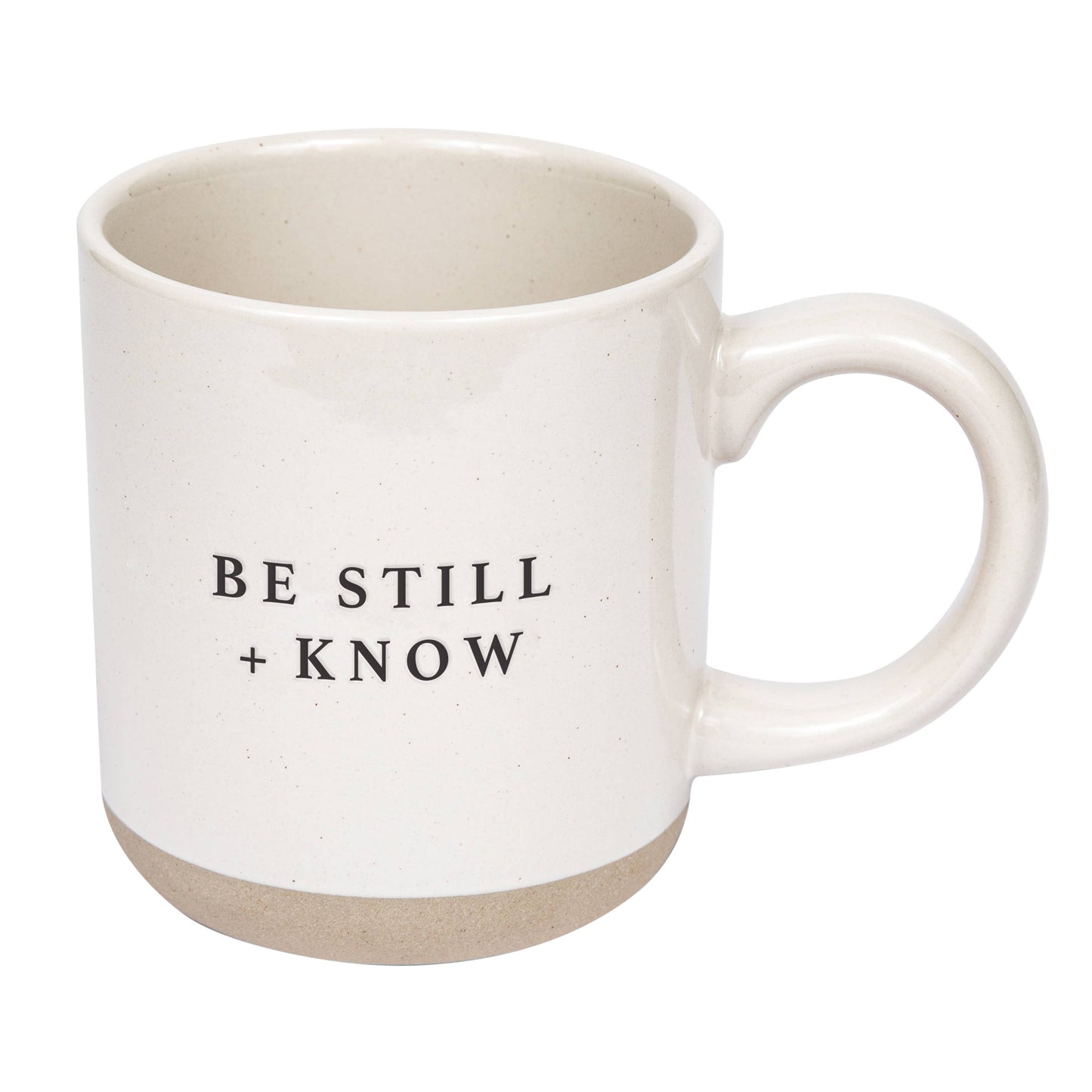 14 oz. Be Still and Know Stoneware Coffee Mug